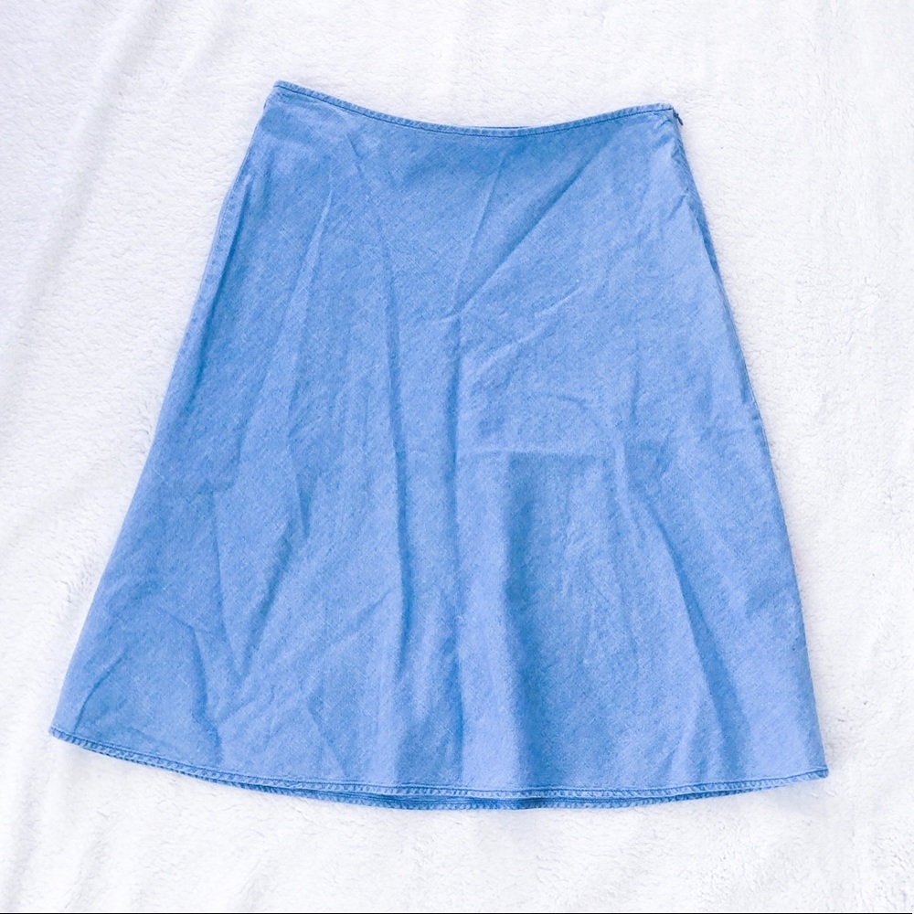 Tommy Hilfiger Cotton Denim Look Skirt Size 4